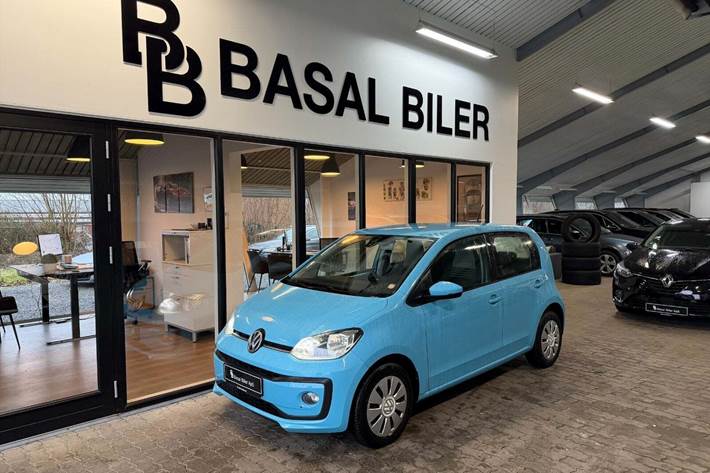 Blå VW UP! fra 2018