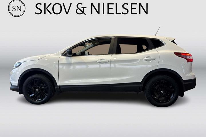 Hvid Nissan Qashqai fra 2016