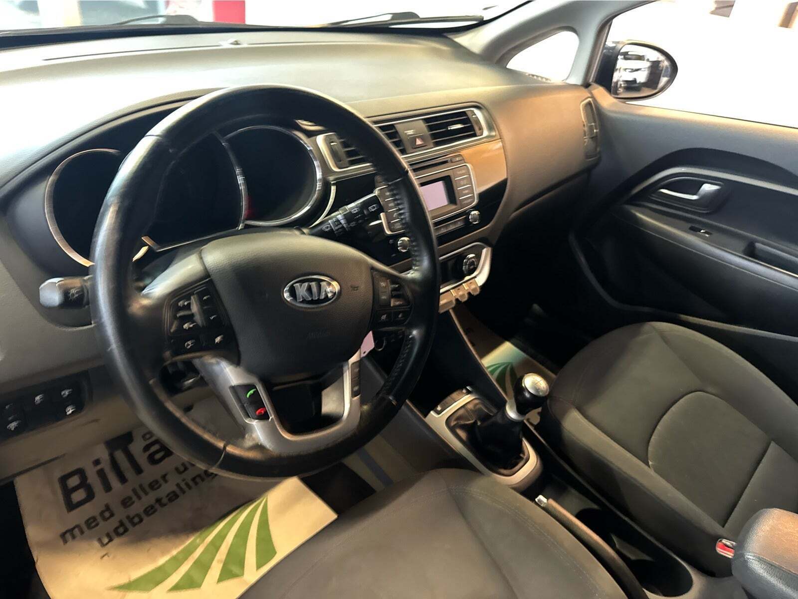 Sort Kia Rio fra 2016