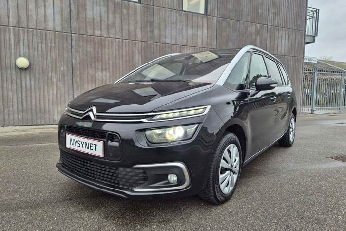 Sort Citroën Grand C4 Picasso fra 2018 set udefra