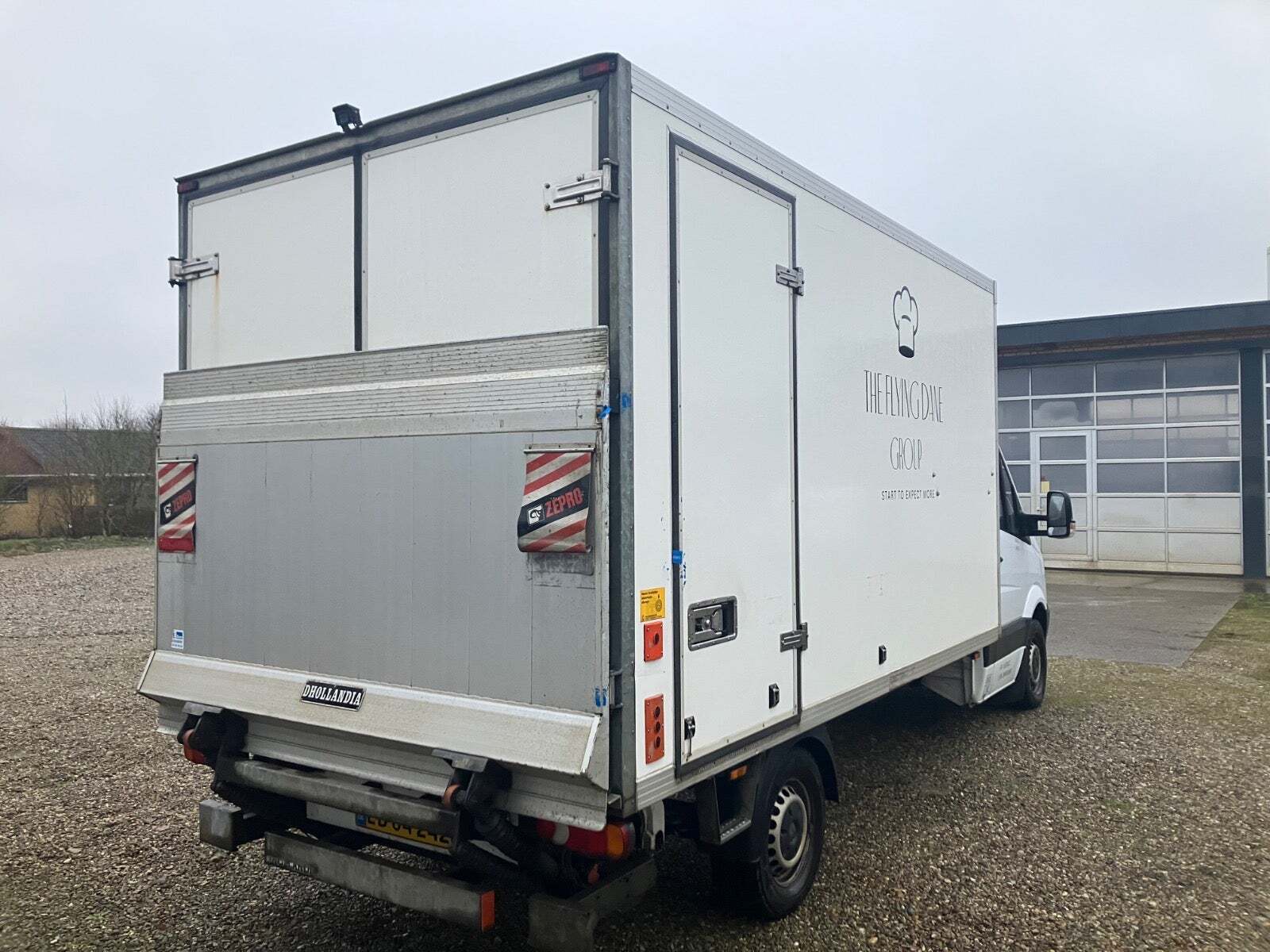 Hvid Mercedes Sprinter 316 fra 2016