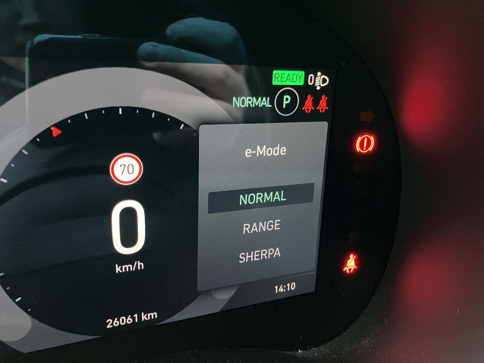 Sort Fiat 500e fra 2021