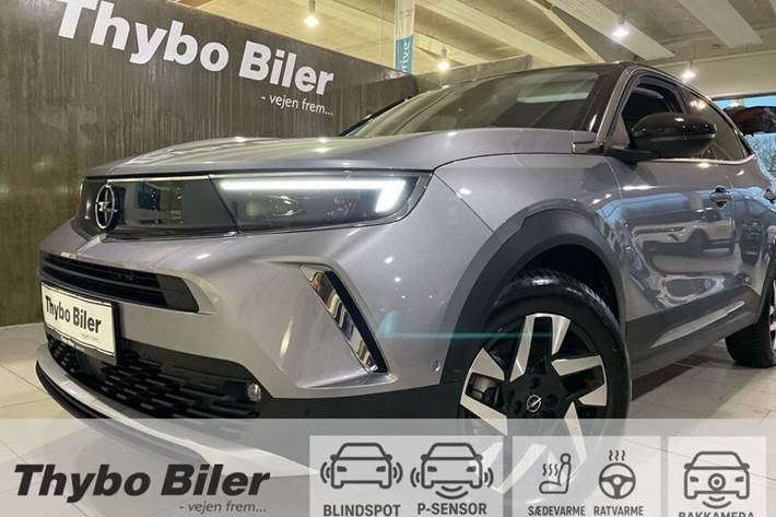 Grå Opel Mokka-e fra 2023