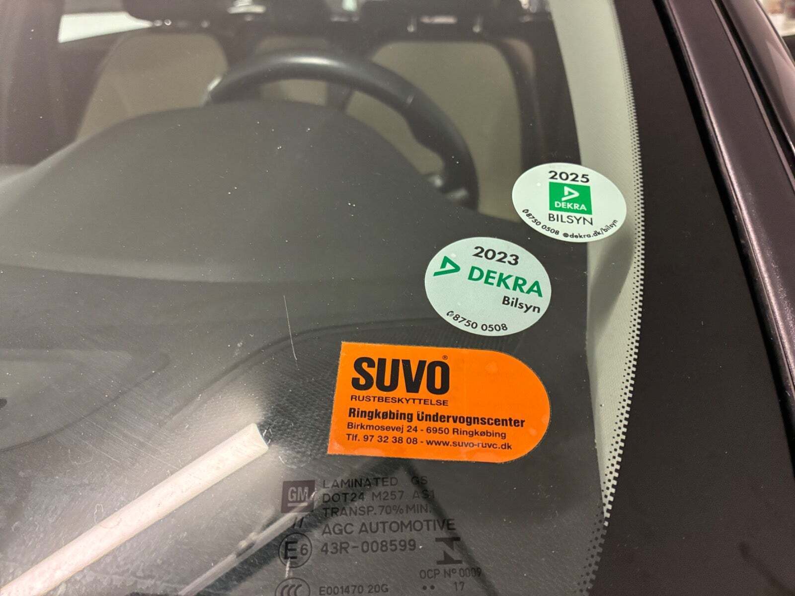 Sort Opel Astra fra 2017