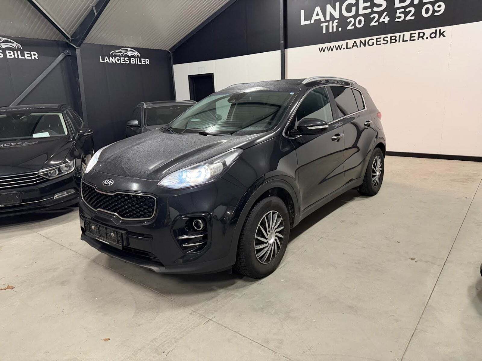 Sort Kia Sportage fra 2017