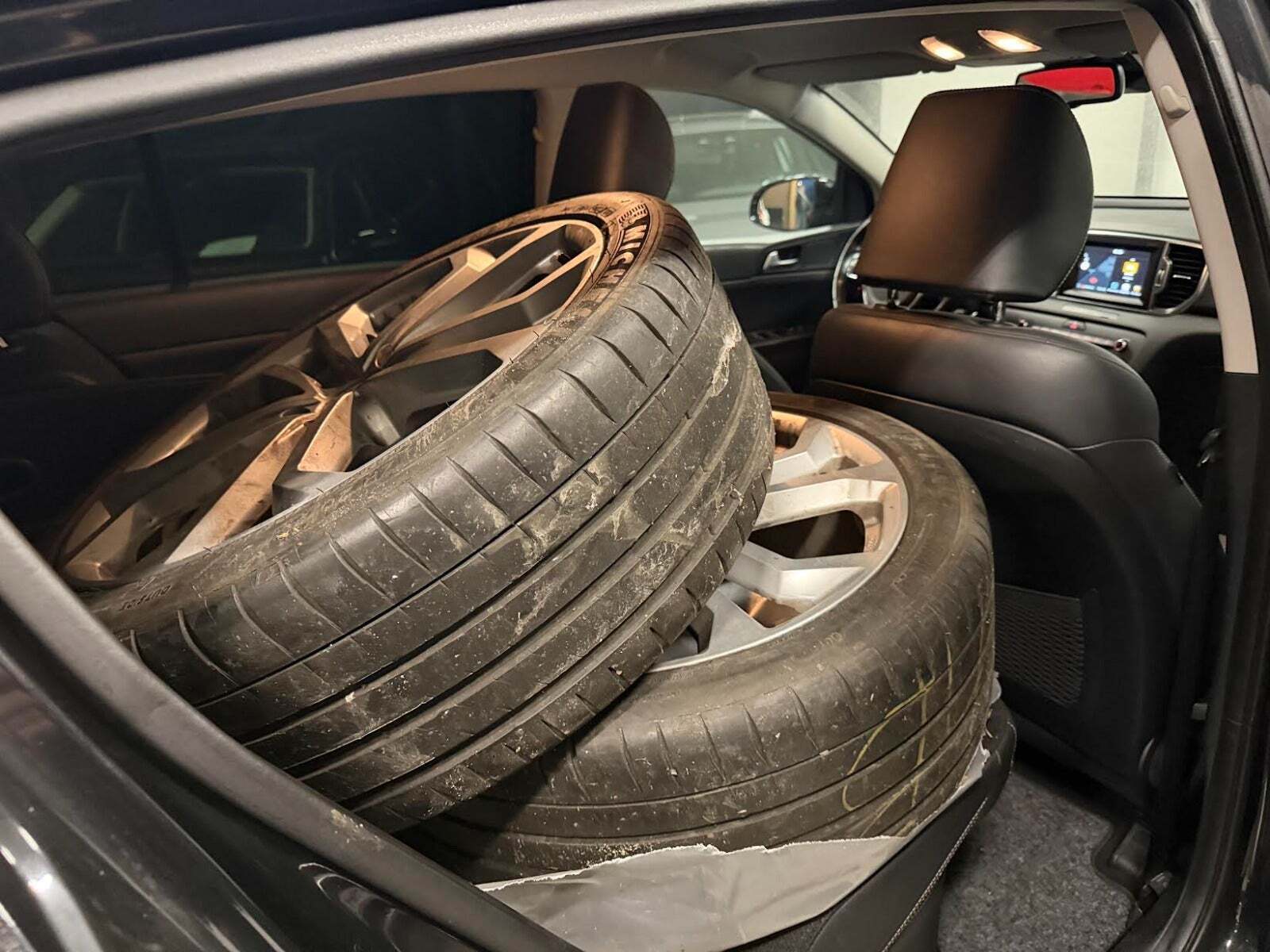 Sort Kia Sportage fra 2017