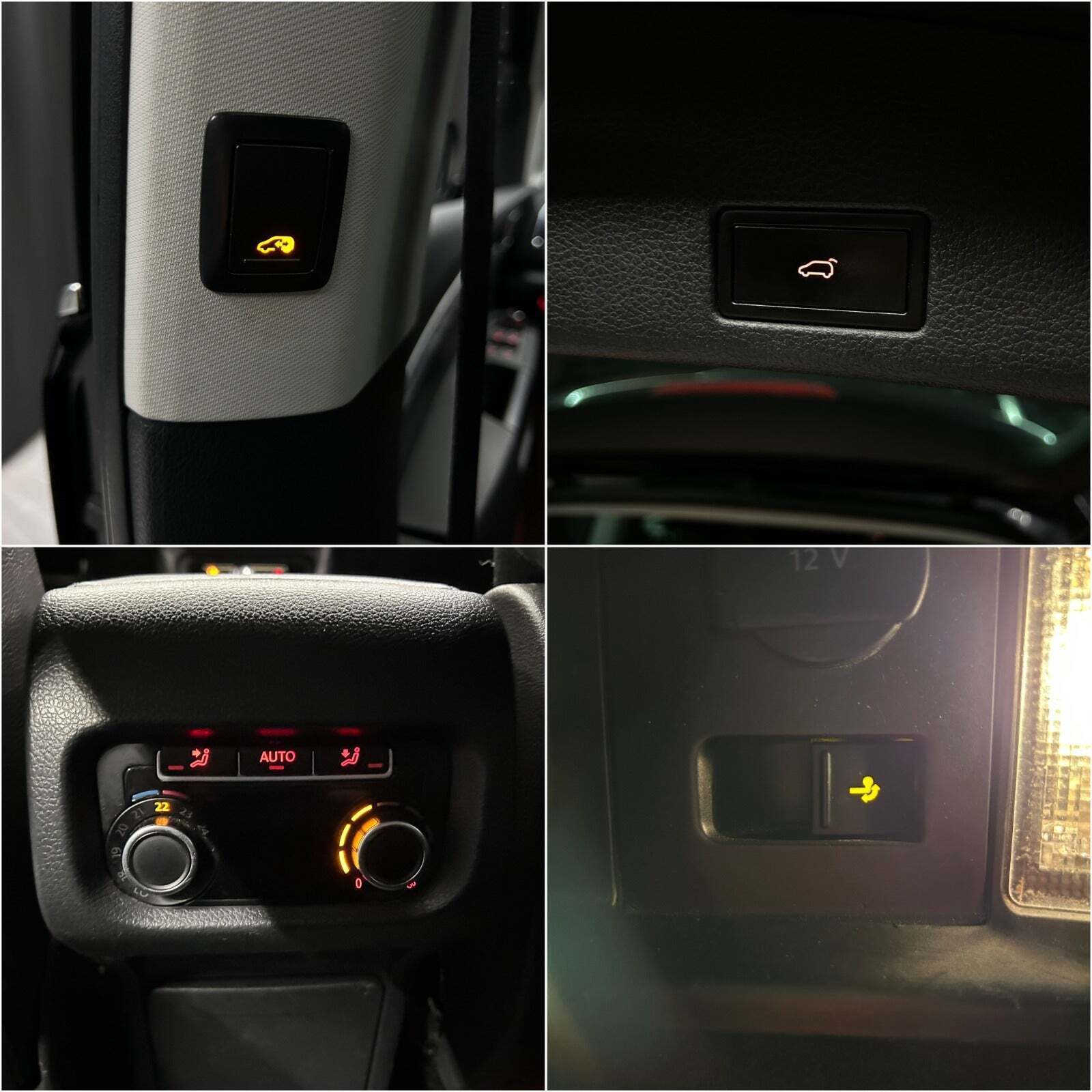 Sort VW Sharan fra 2011