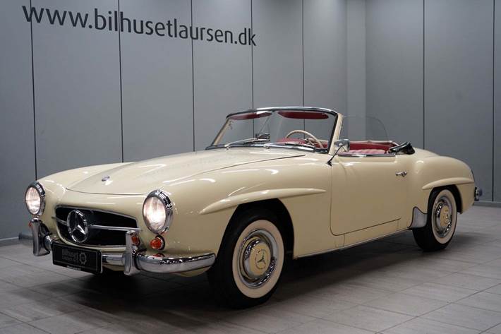 undefined Mercedes 190 SL fra 1960 set udefra