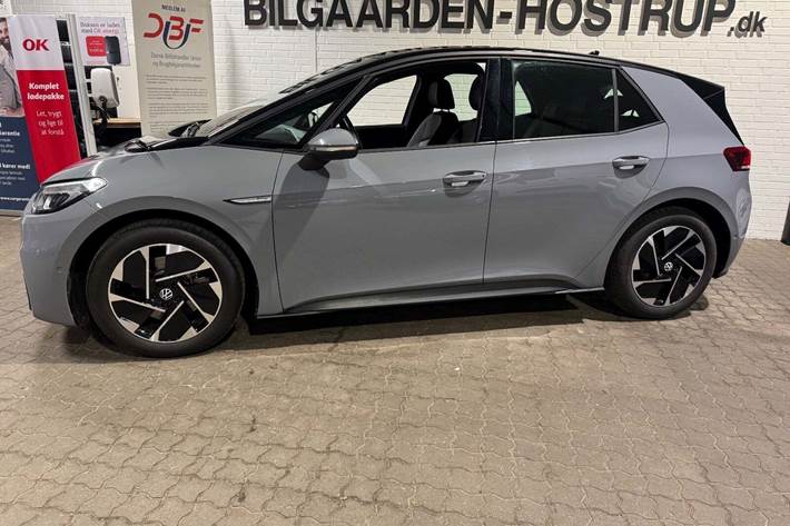 Grå VW ID.3 fra 2023