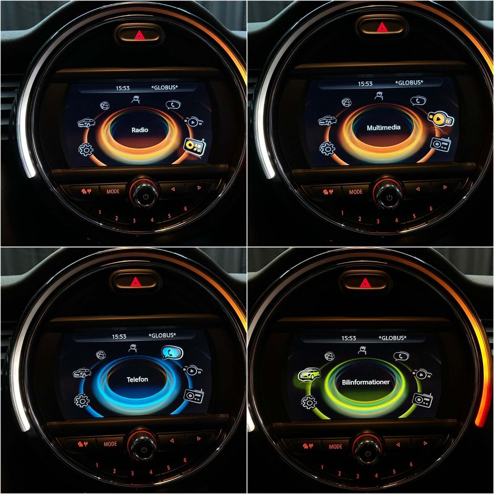 Grå Mini Cooper fra 2016