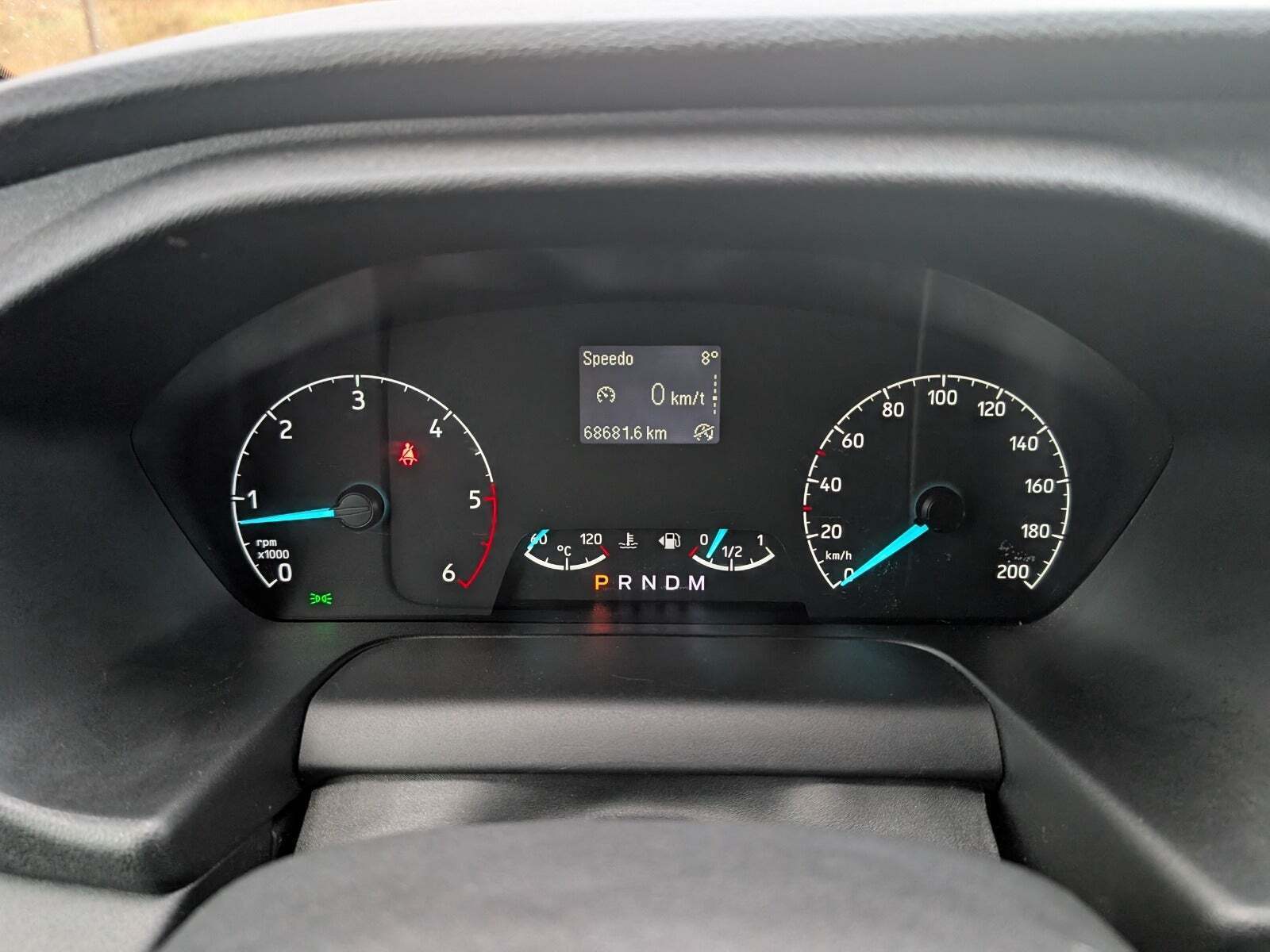 Hvid Ford Transit 350 L3 Chassis fra 2022