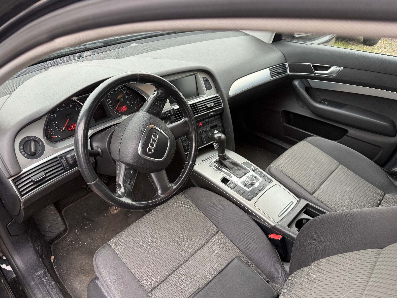 Sort Audi A6 fra 2007