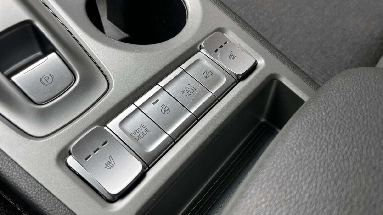 Blå Hyundai Kona fra 2021