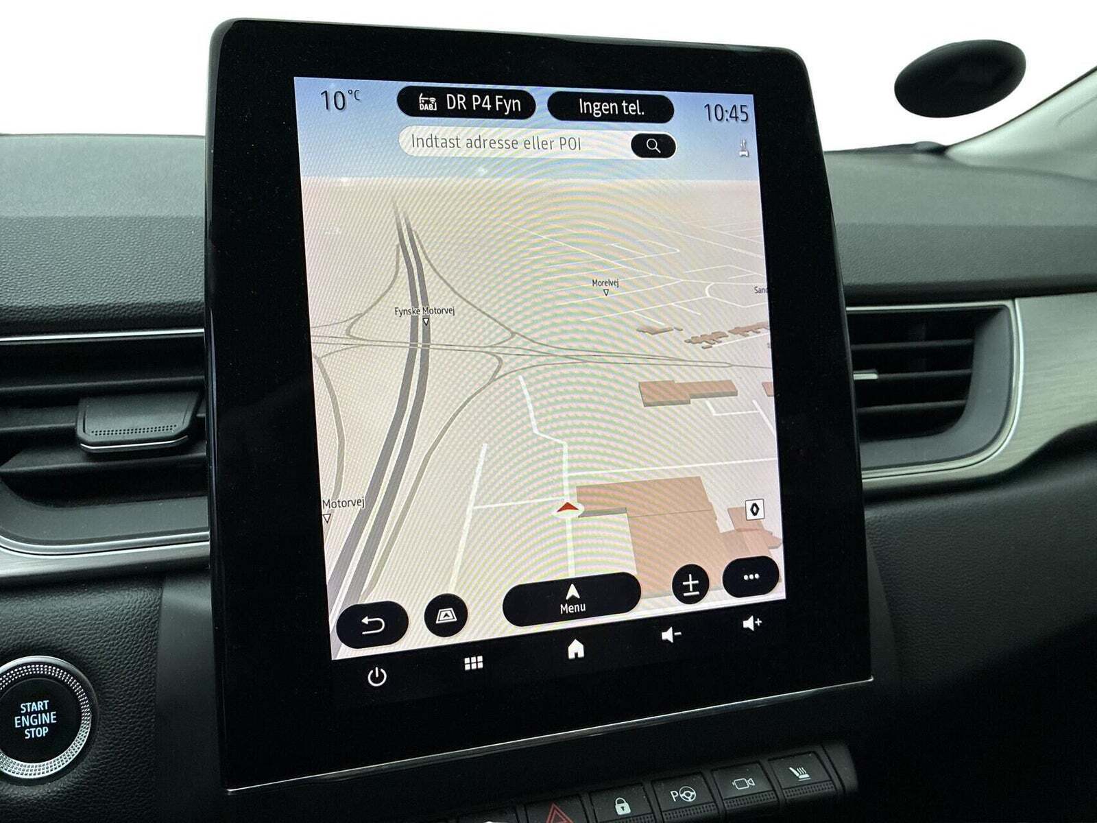 Grå Renault Captur fra 2020