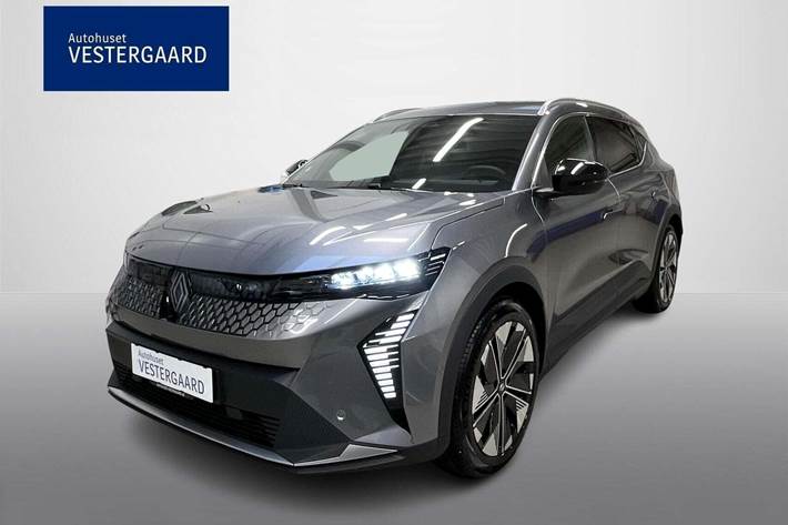 Grå Renault Scenic E-Tech fra 2025 set udefra
