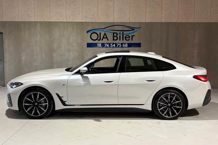 Hvid BMW i4 fra 2022