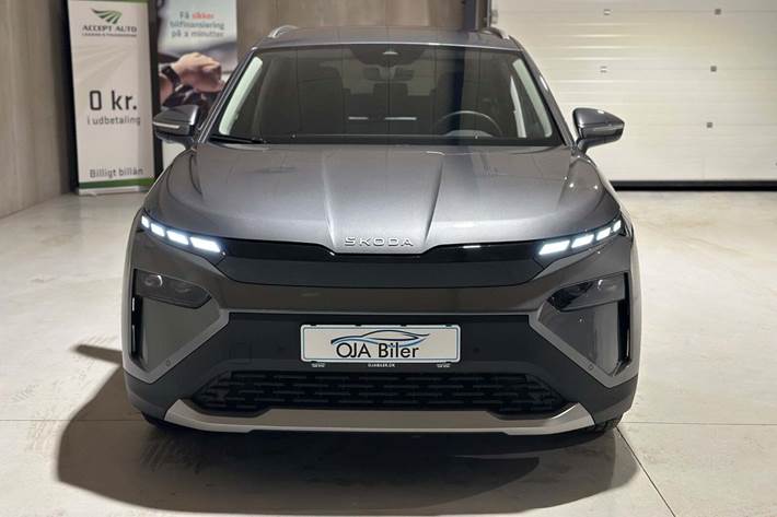 Grå Skoda Elroq fra 2025