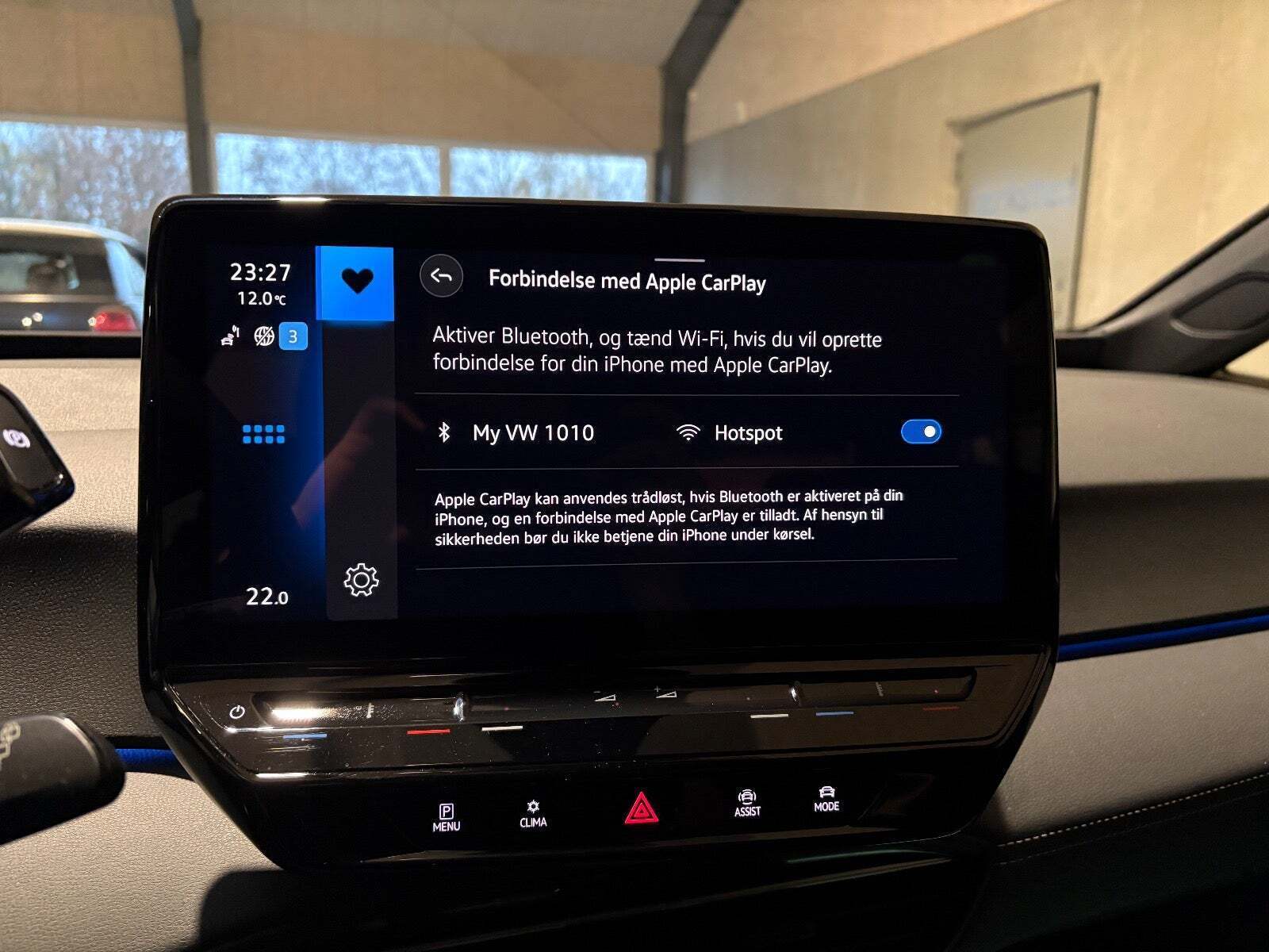 Grå VW ID.3 fra 2023