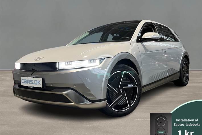Grå Hyundai Ioniq 5 fra 2025 set udefra