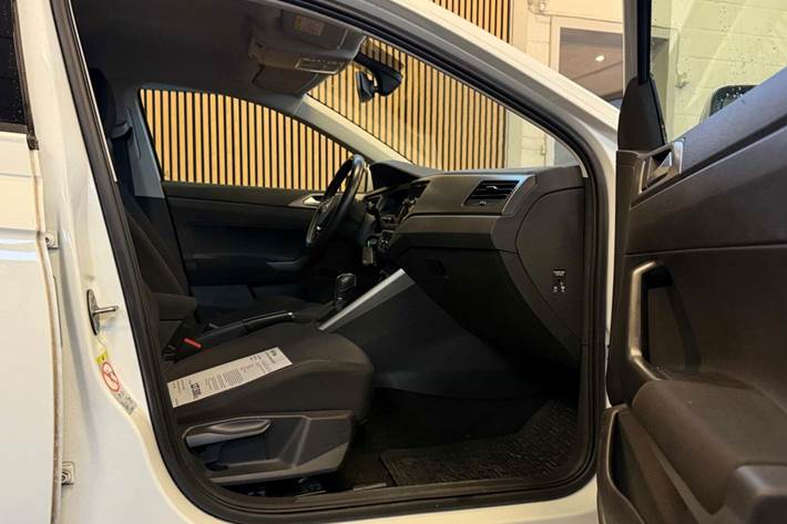 Hvid VW Polo fra 2019
