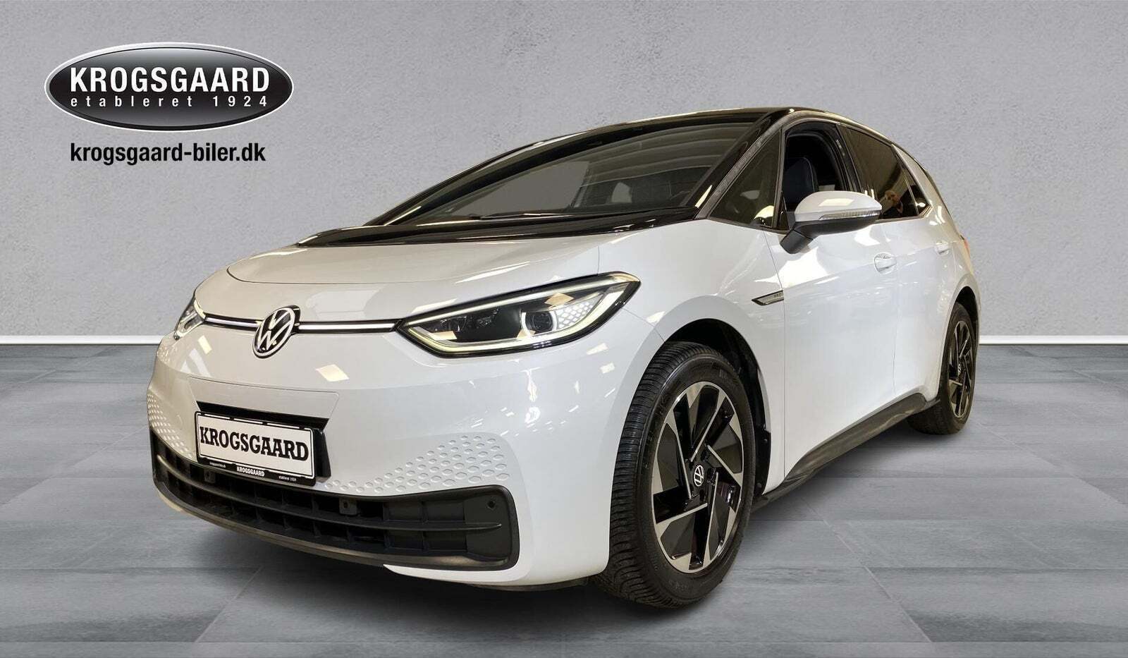 Hvid VW ID.3 fra 2021