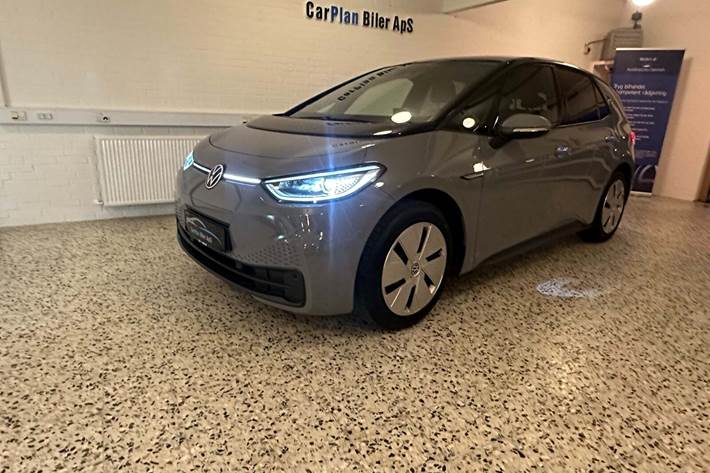 Gul VW ID.3 fra 2023