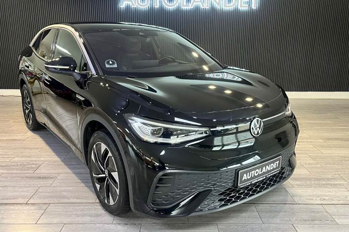 Sort VW ID.5 fra 2023 set udefra