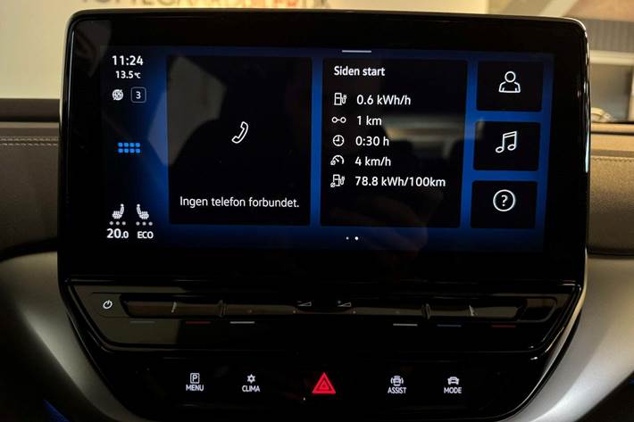 Grå VW ID.4 fra 2023