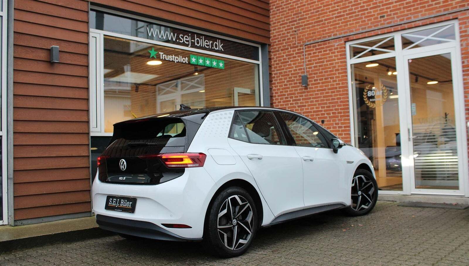 Hvid VW ID.3 fra 2021