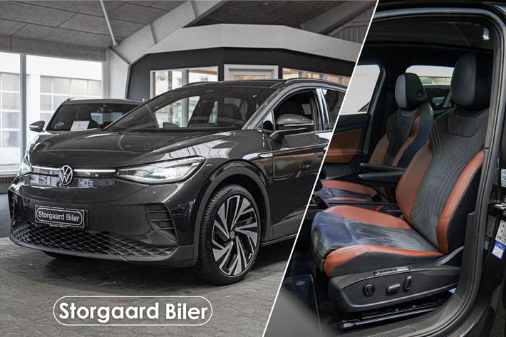 Grå VW ID.4 fra 2021