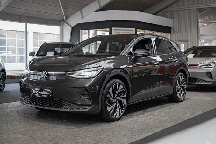 Grå VW ID.4 fra 2021