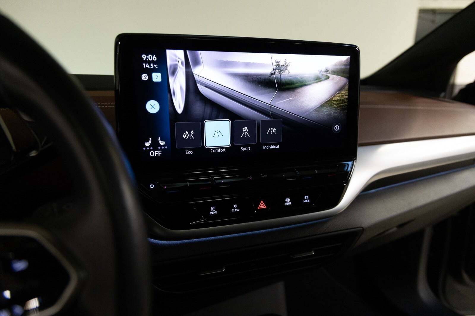 Grå VW ID.4 fra 2021