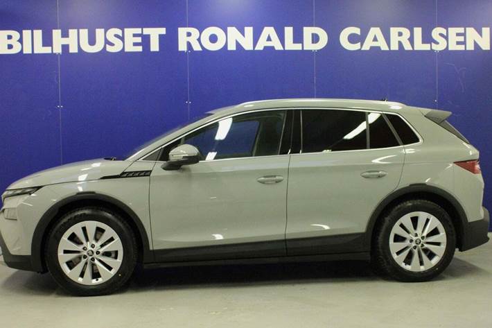 Grå Skoda Elroq fra 2025