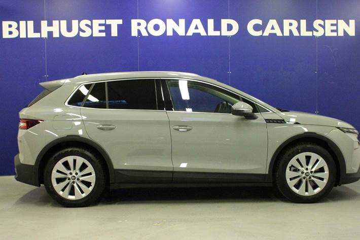 Grå Skoda Elroq fra 2025