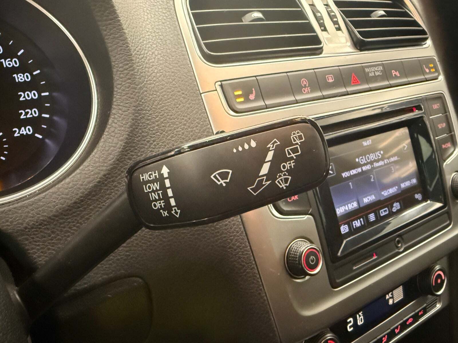 Sort VW Polo fra 2015