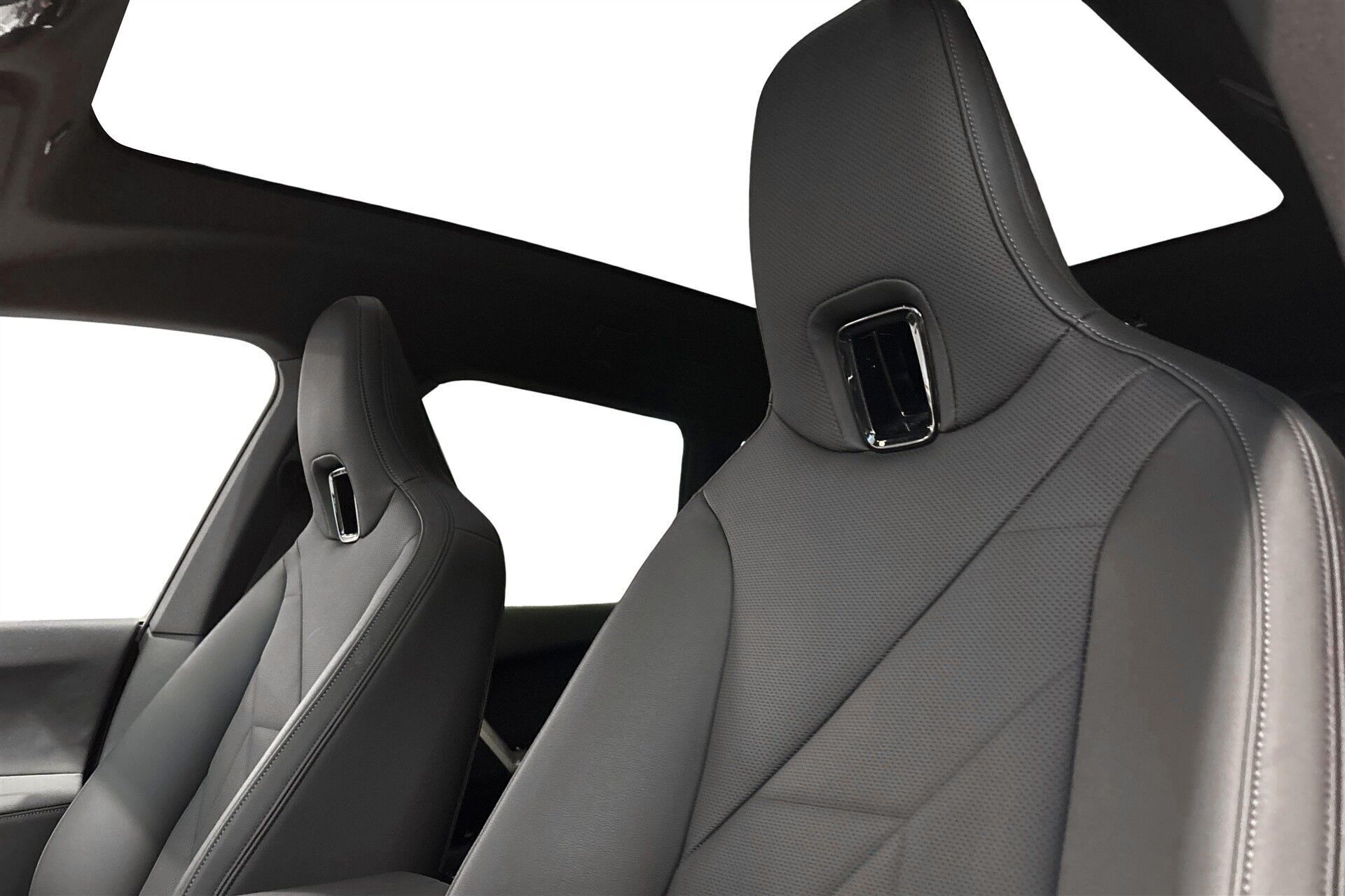 Grå BMW iX fra 2024