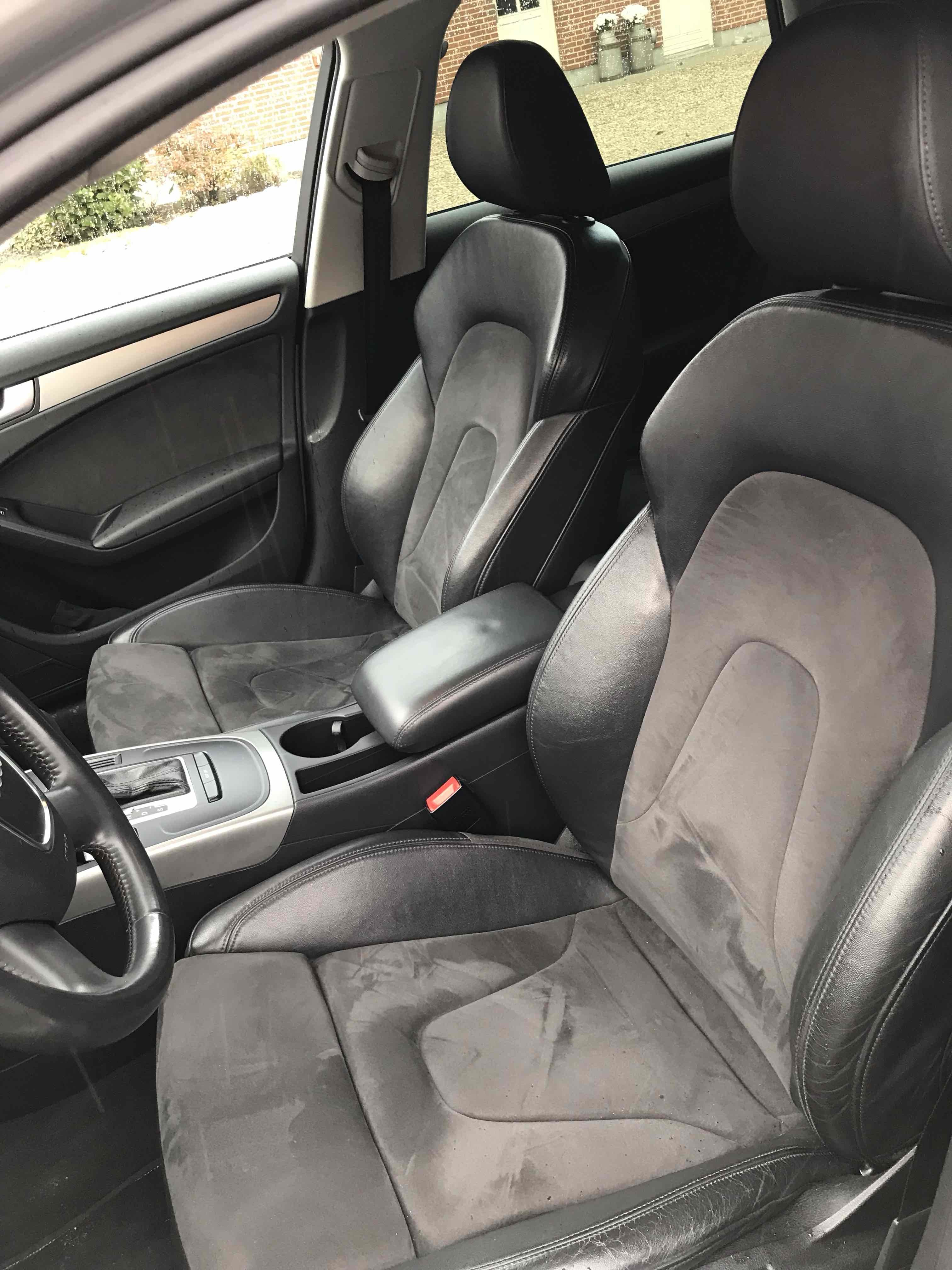 Grå Audi A4 fra 2008