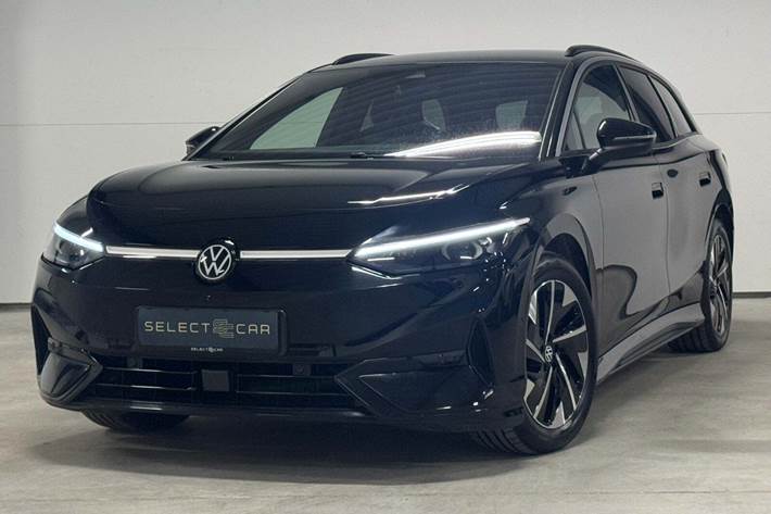 Sort VW ID.7 fra 2025 set udefra