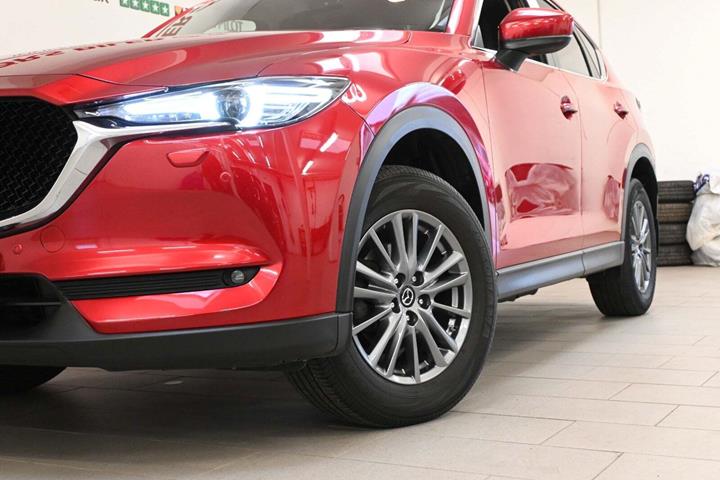 Rød Mazda CX-5 fra 2018