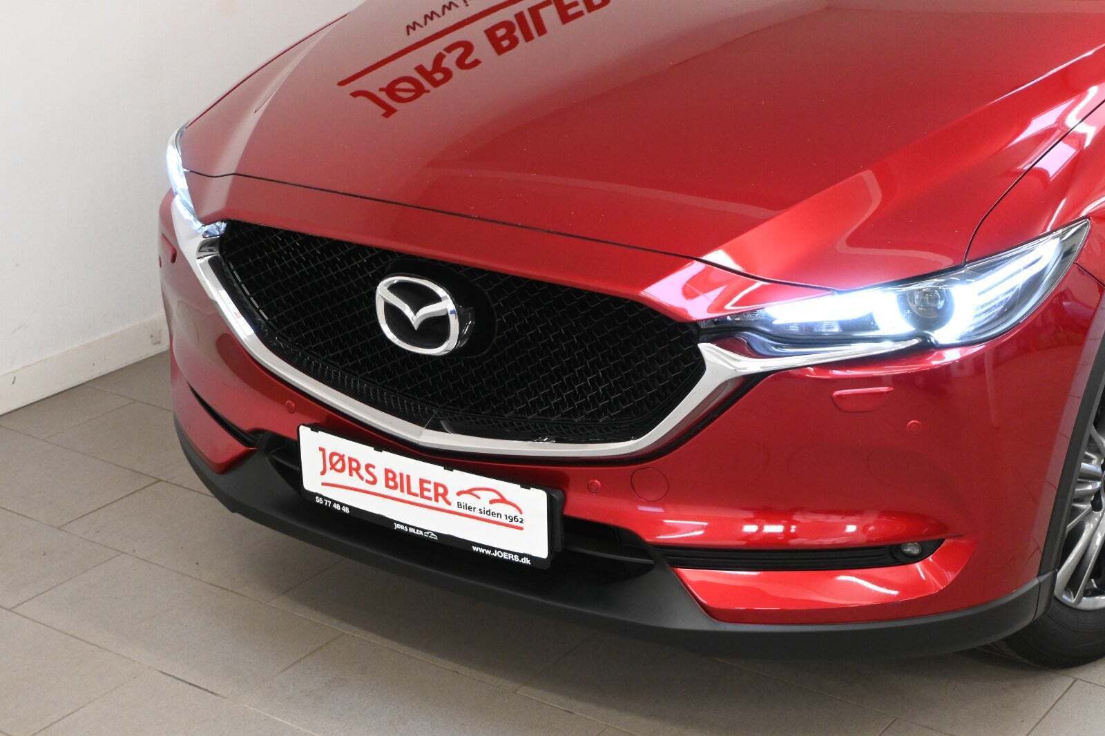 Rød Mazda CX-5 fra 2018
