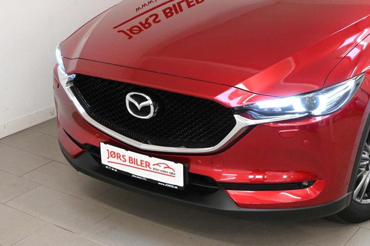Rød Mazda CX-5 fra 2018