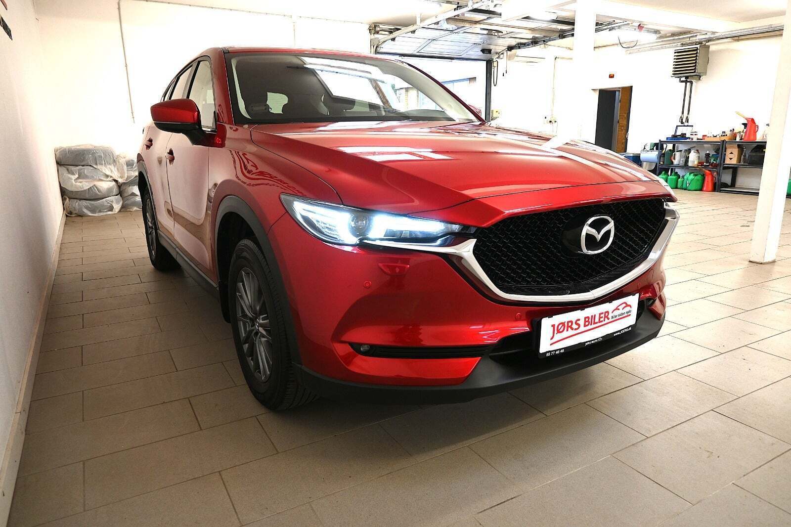 Rød Mazda CX-5 fra 2018