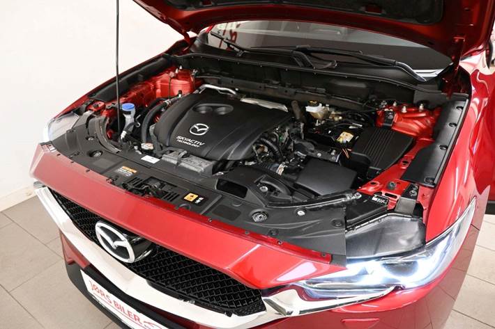 Rød Mazda CX-5 fra 2018