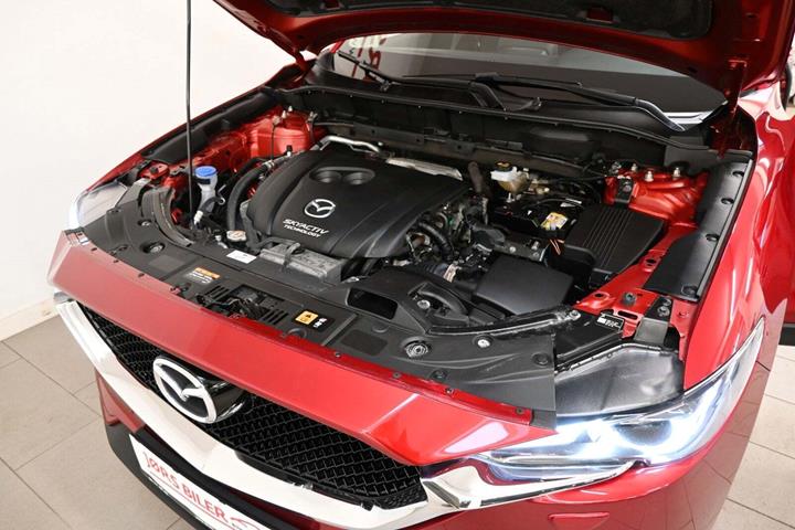 Rød Mazda CX-5 fra 2018