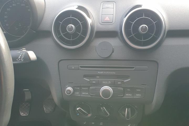 Hvid Audi A1 Sportback fra 2012