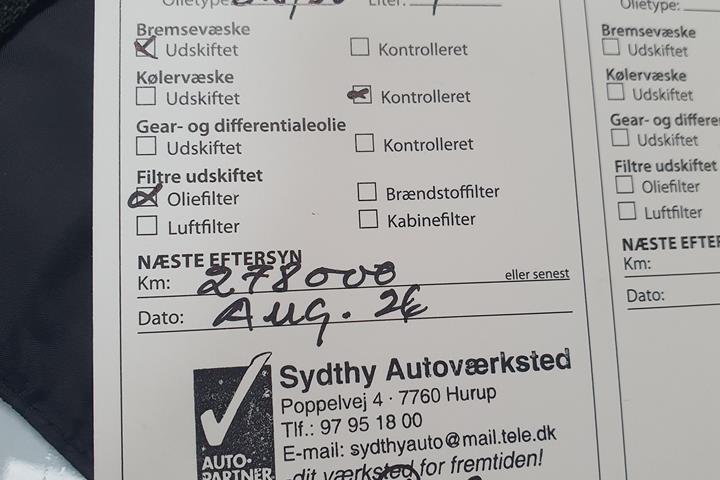 Hvid Audi A1 Sportback fra 2012