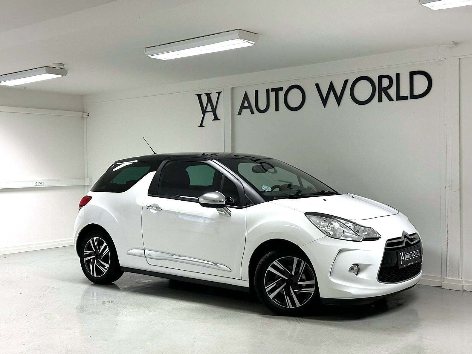 Hvid Citroën DS3 fra 2011
