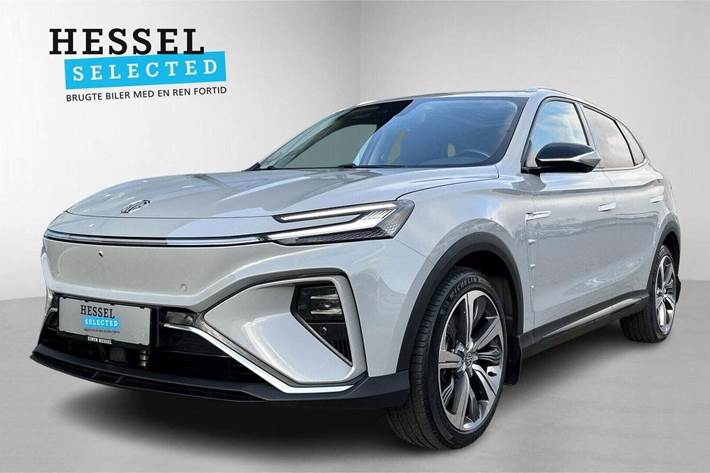 Grå MG Marvel R fra 2023 set udefra