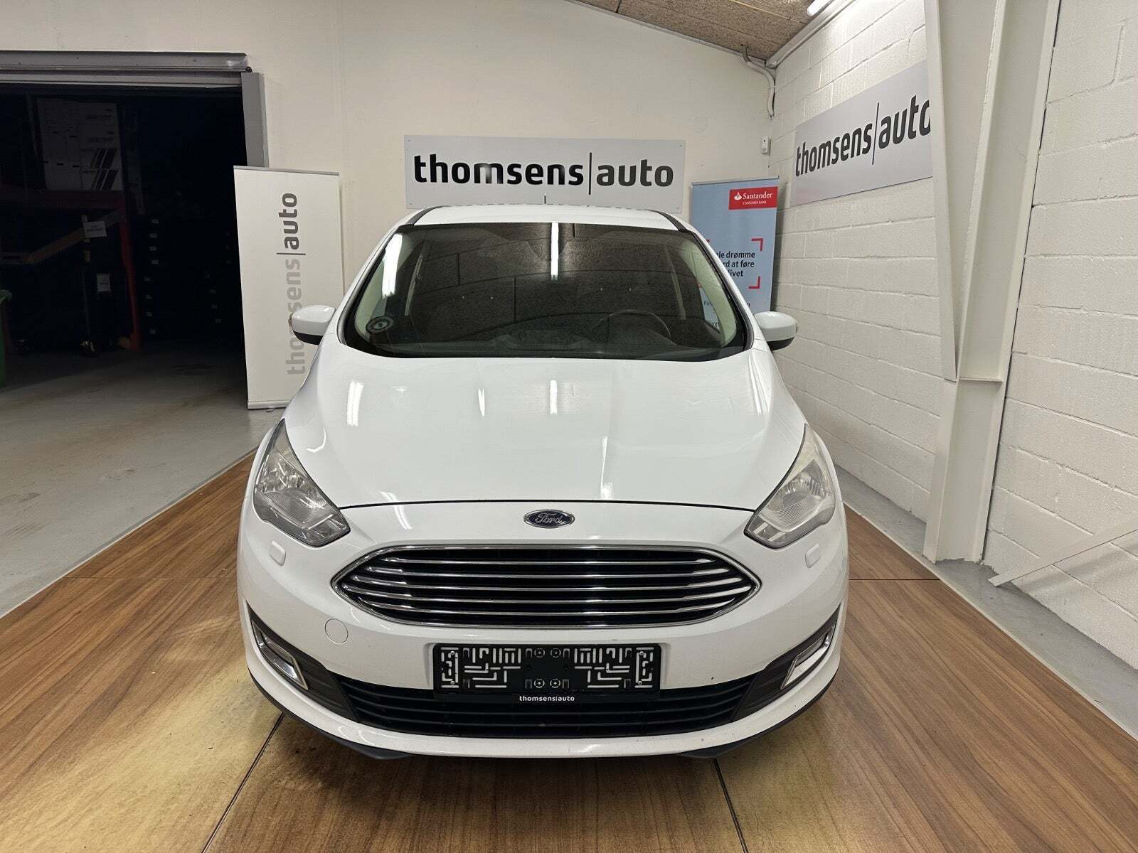 Hvid Ford Grand C-Max fra 2016