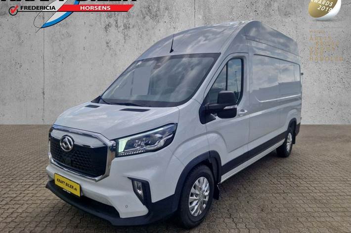 Hvid Maxus e-Deliver 9 fra 2023 set udefra